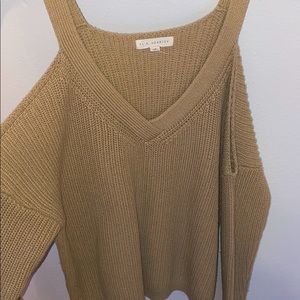 Off the shoulder sweater